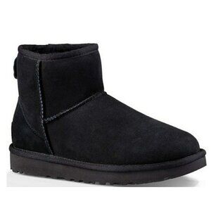 UGG 10 Boots Woman Classic MINI II Genuine Fur Sheepskin Winter Luxury Shoes